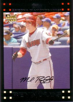 2007 Topps Update Mark Reynolds Rookie Card