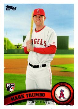 2011 Topps Mark Trumbo Rookie Card