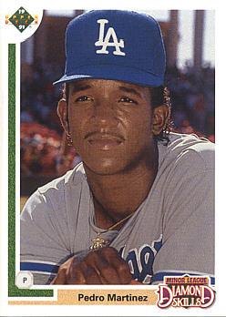 1991 Upper Deck Pedro Martinez rookie card