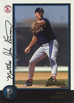 1998 Bowman Matt Kinney Rookie Card