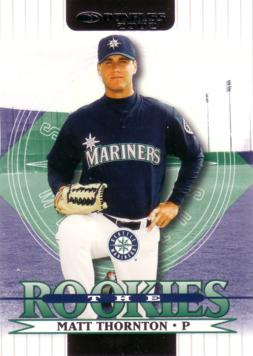 2002 Donruss the Rookies Matt Thornton Rookie Card