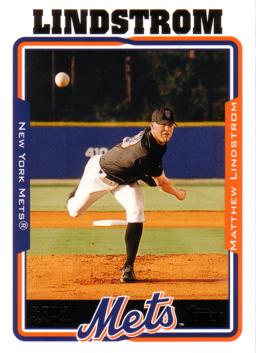 2005 Topps Matt Lindstrom Rookie Card