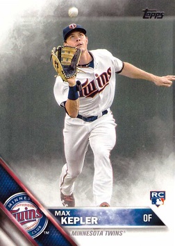 2016 Topps Baseball Max Kepler Rookie Card
