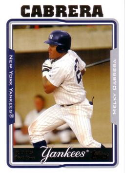 Melky Cabrera Rookie Card