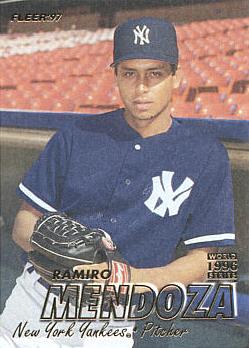 1997 Fleer Ramito Mendoza Rookie Card