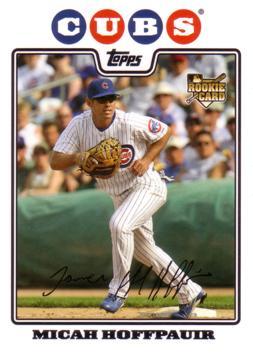 2008 Topps Update Micah Hoffpauir Rookie Card