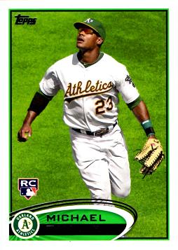 2012 Topps Michael Taylor Rookie Card