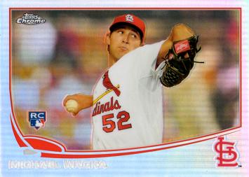 Michael Wacha Topps Chrome Refractor Rookie Card