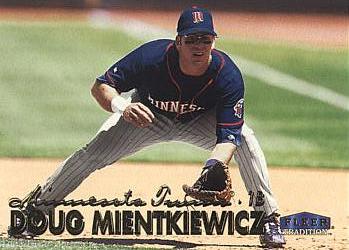 1999 Fleer Update Doug Mientkiewicz Rookie Card
