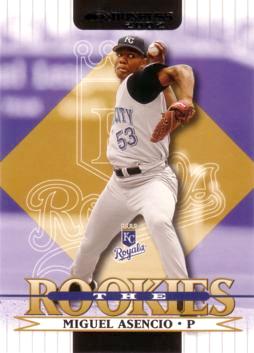 2002 Donruss Rookies Miguel Asencio Rookie Card