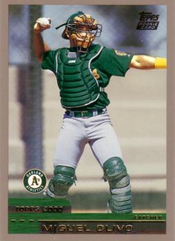 2000 Topps Traded Miguel Olivo Rookie Card