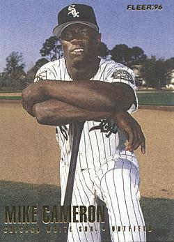 1996 Fleer Update Mike Cameron Rookie Card