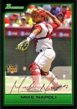 2006 Bowman Draft Picks Mike Napoli Rookie Card