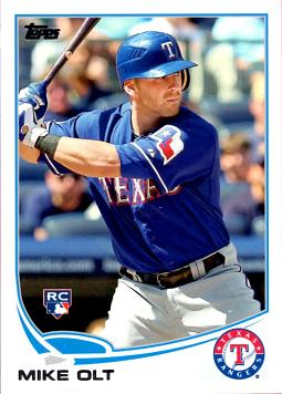 2013 Topps Baseball Mike Olt Rookie Card