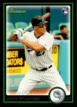 Giancarlo Stanton 2010 Bowman Draft Picks Rookie Card