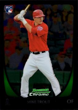 Mike Trout Bowman Chrome Rookie Card