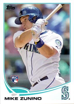 2013 Topps Update Baseball Mike Zunino Rookie Card