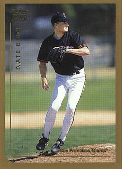 1999 Topps Traded Nate Bump Rookie Card