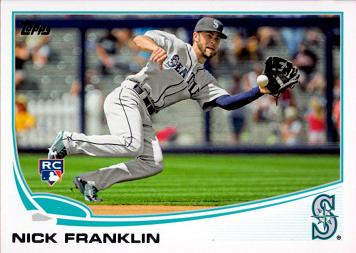2013 Topps Update Baseball Nick Franklin Rookie Card