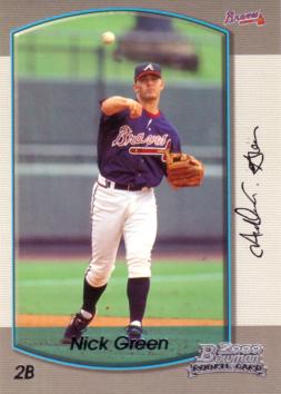 2000 Bowman Nick Green Rookie Card