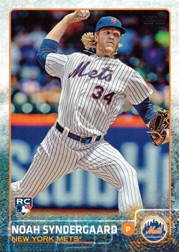 2015 Topps Update Baseball Noah Syndergaard Rookie Card