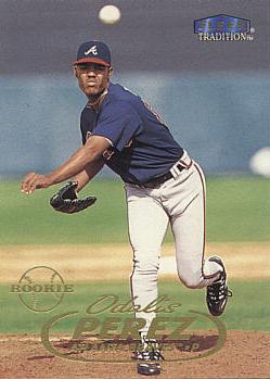 1998 Fleer Update Odalis Perez Rookie Card