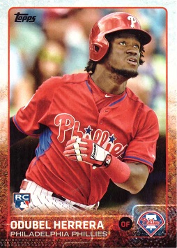 2015 Topps Baseball Odubel Herrera Rookie Card