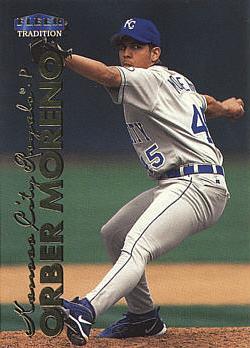 1999 Fleer Update Orber Moreno Rookie Card