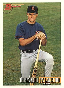 1993 Bowman Orlando Palmeiro Rookie Card