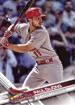 2017 Topps Update Baseball Paul DeJong Rookie Card