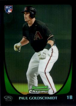 2011 Bowman Chrome Refractor Paul Goldschmidt Rookie Card