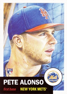 2019 Topps Living Set Baseball Pete Alonso Rookie Card