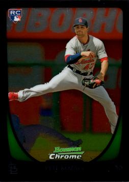 2011 Bowman Chrome Draft Pete Kozma Rookie Card