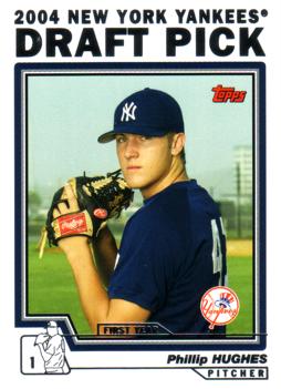 2004 Topps Traded Phillip Hughes Rookie Card