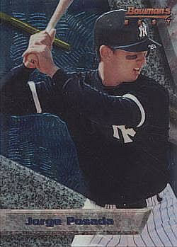 Jorge Posada Bowman's Best Rookie Card