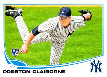 Preston Claiborne Rookie Card