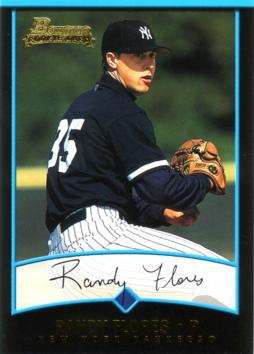 2001 Bowman Draft Picks Randy Flores Rookie Card