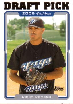 Ricky Romero Rookie Card