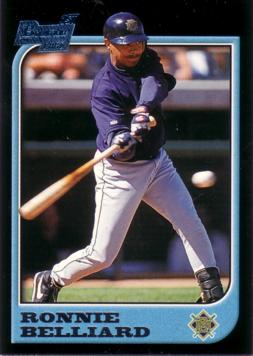 1997 Bowman Ron Belliard Rookie Card