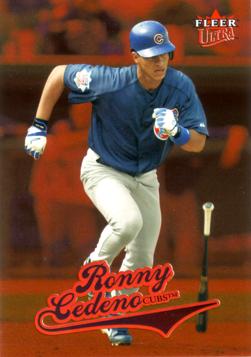 2004 Ultra Ronny Cedeno Rookie Card