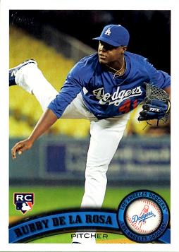 Rubby De La Rosa Rookie Card