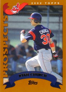 2002 Topps Traded Ryan Church Rookie Card
