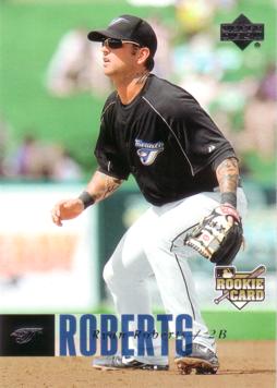 2006 Upper Deck Ryan Roberts Rookie Card