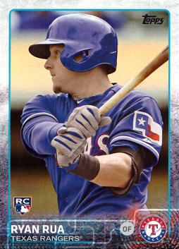 2015 Topps Baseball Ryan Rua Rookie Card