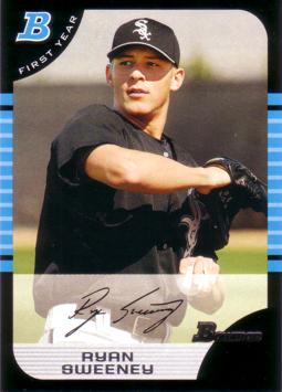 2005 Bowman Ryan Sweeney Rookie Card