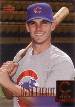 2001 Upper Deck Ryan Theriot Rookie Card