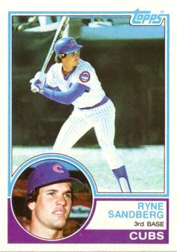 1983 Topps Ryne Sandberg Rookie Card