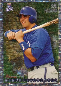 1995 Bowman Sal Fasano Rookie Card