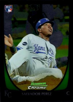 2011 Bowman Chrome Draft Picks Salvador Perez Rookie Card