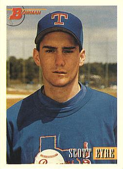 1993 Bowman Scott Eyre Rookie Card